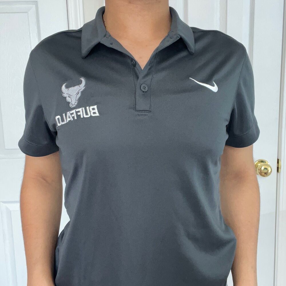 Nike University at Buffalo Grey Tribute Performance Polo